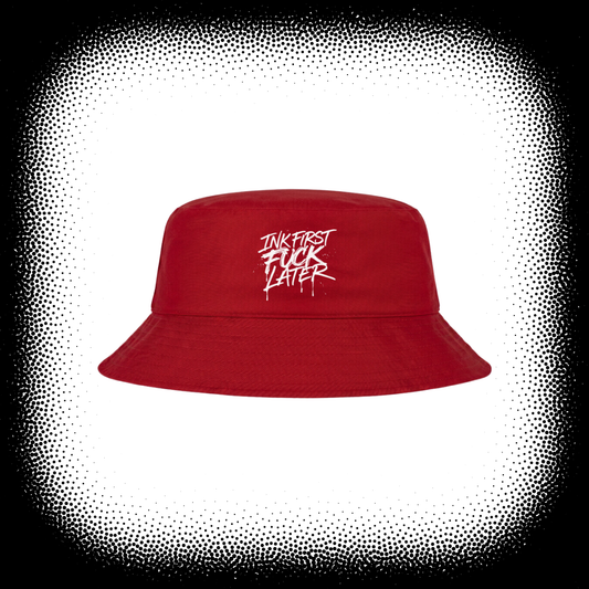 INK FIRST FUCK LATER - BUCKET HAT (wendbar)