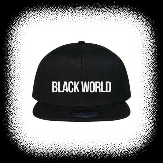 BLACK WORLD - SNAPBACK CAP